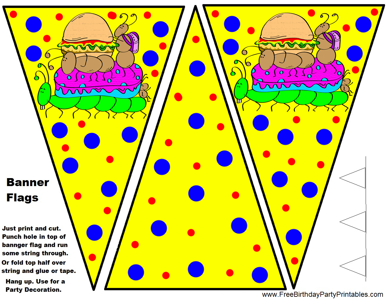 Ant Picnic Birthday Party Printables